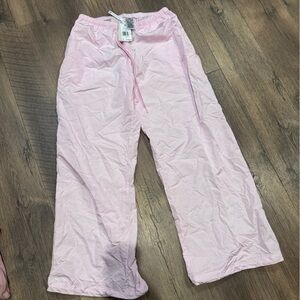 Adidas Women’s Pink Windbreaker Track Pants | Size Small | NWT